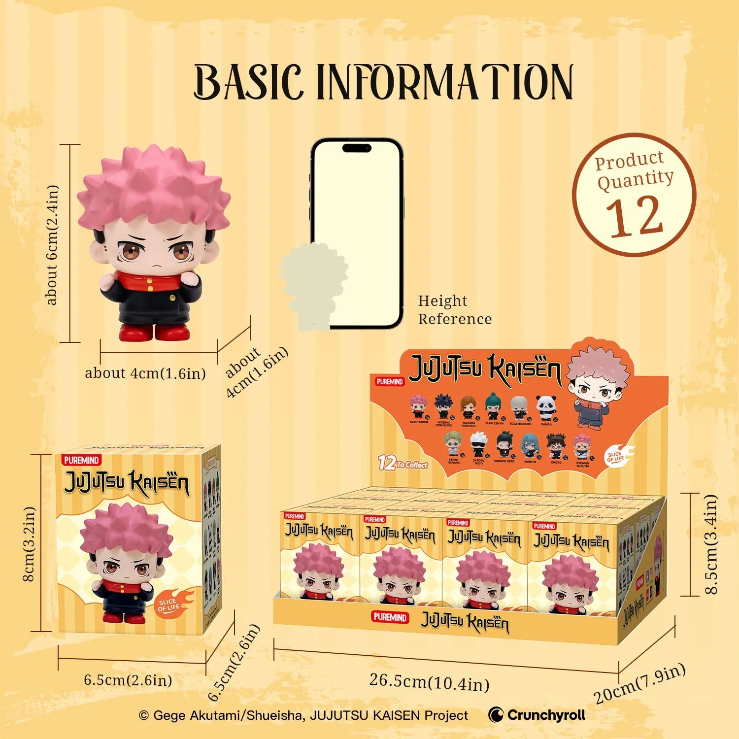 Puremind x Jujutsu Kaisen Slice of Life Blind Box