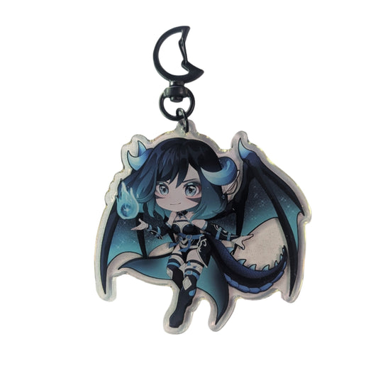Kitsu Moonvale Dragon Keychain
