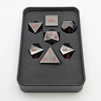 Ancient Passions - 7 Piece DnD Dice Set | Metal RPG Gaming Dice - Collectors World Toys