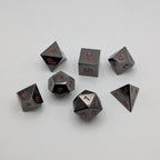 Ancient Passions - 7 Piece DnD Dice Set | Metal RPG Gaming Dice - Collectors World Toys