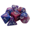 Fantasy Imagination - 7 Piece DnD Dice Set | Acrylic RPG Gaming Dice