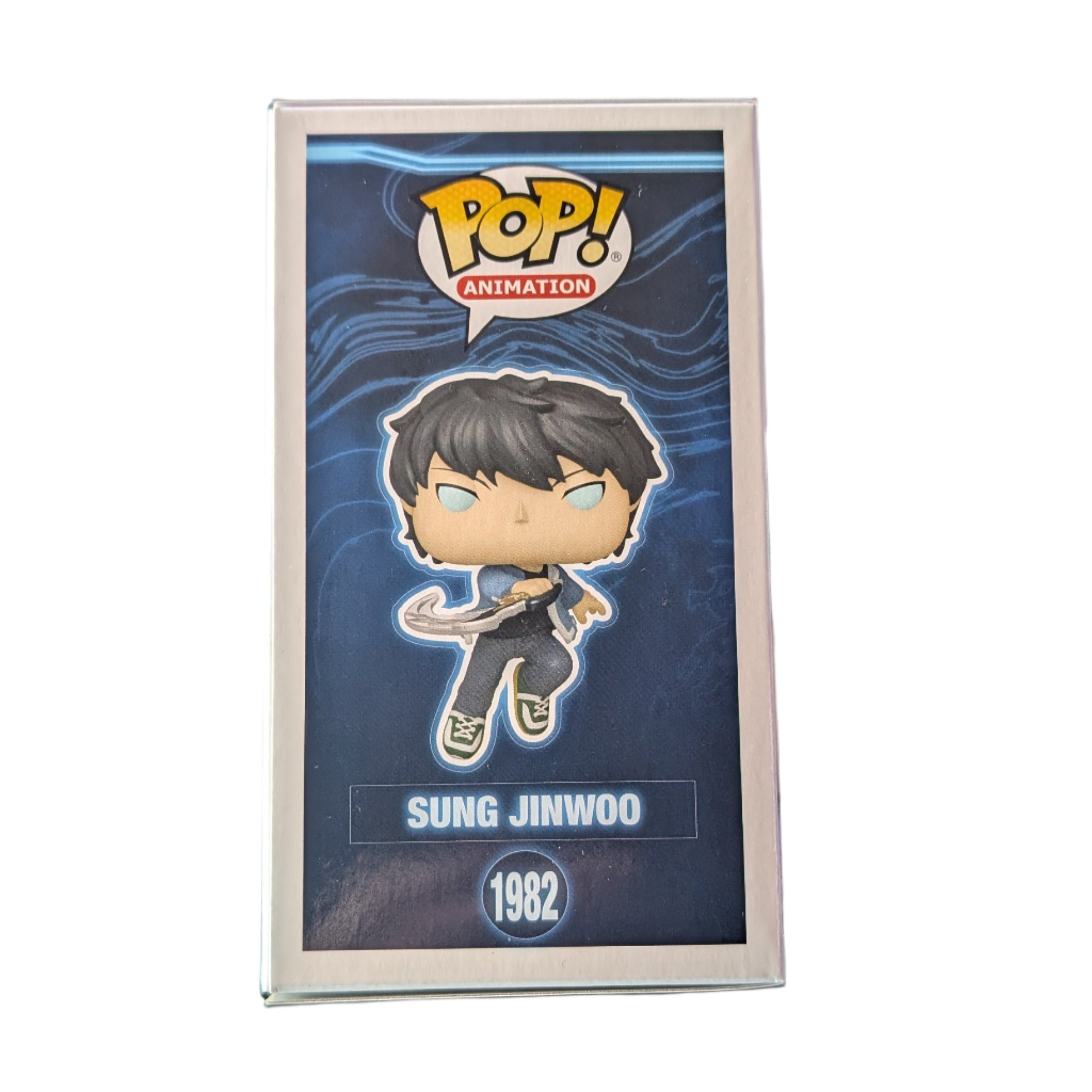 Solo Leveling Sung Jinwoo Signed Aleks Le Funko Pop! Vinyl Figure #1982 Secondary image