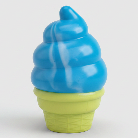 Blue Creamy Ice Cream Cone Squishy (Slow Rising Squish) Main image