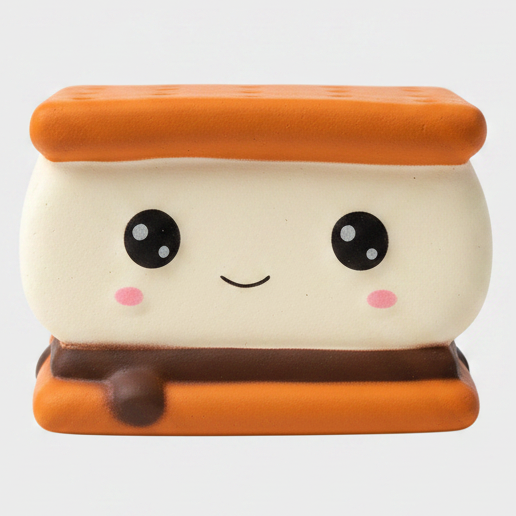 Smilin' S'more Squishy (Slow Foam Squish) Main image