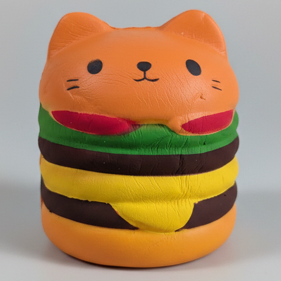 Cheeseburger Cat Squishy (Slow Foam Squish) Main image