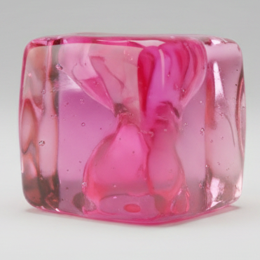 Pink Wannabe Nice Cube (Super Slow-Rising Squish) Main image