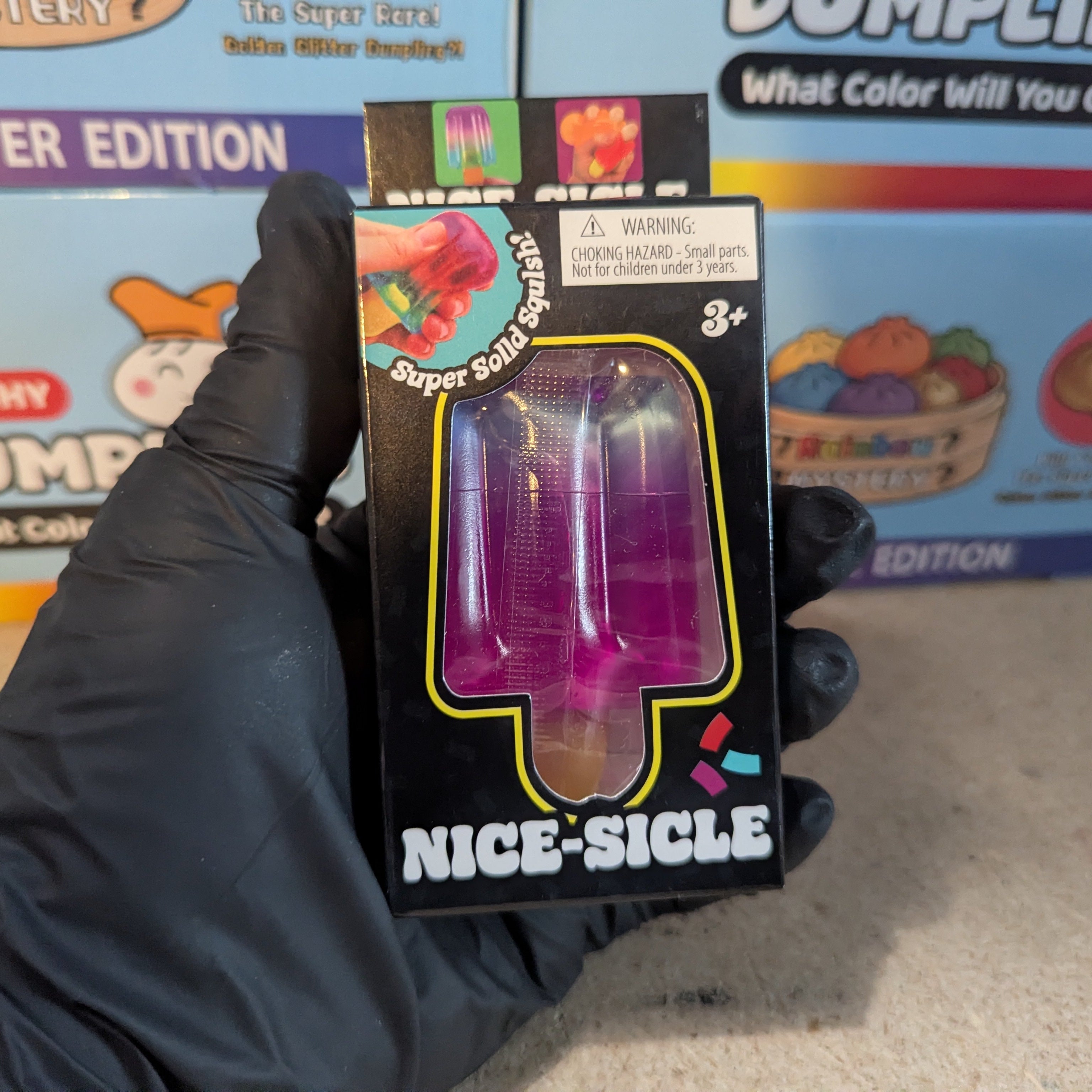 Blue to Purple Wannabe Nice-Sicle (Gelatin Squish) Secondary image