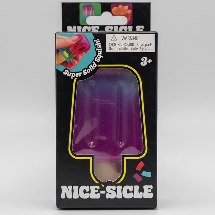 Blue to Purple Wannabe Nice-Sicle (Gelatin Squish) Main image