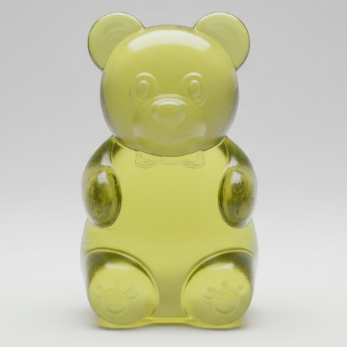 Yellow Gummy Bear Squish (Slow-Rising Squish) Main image