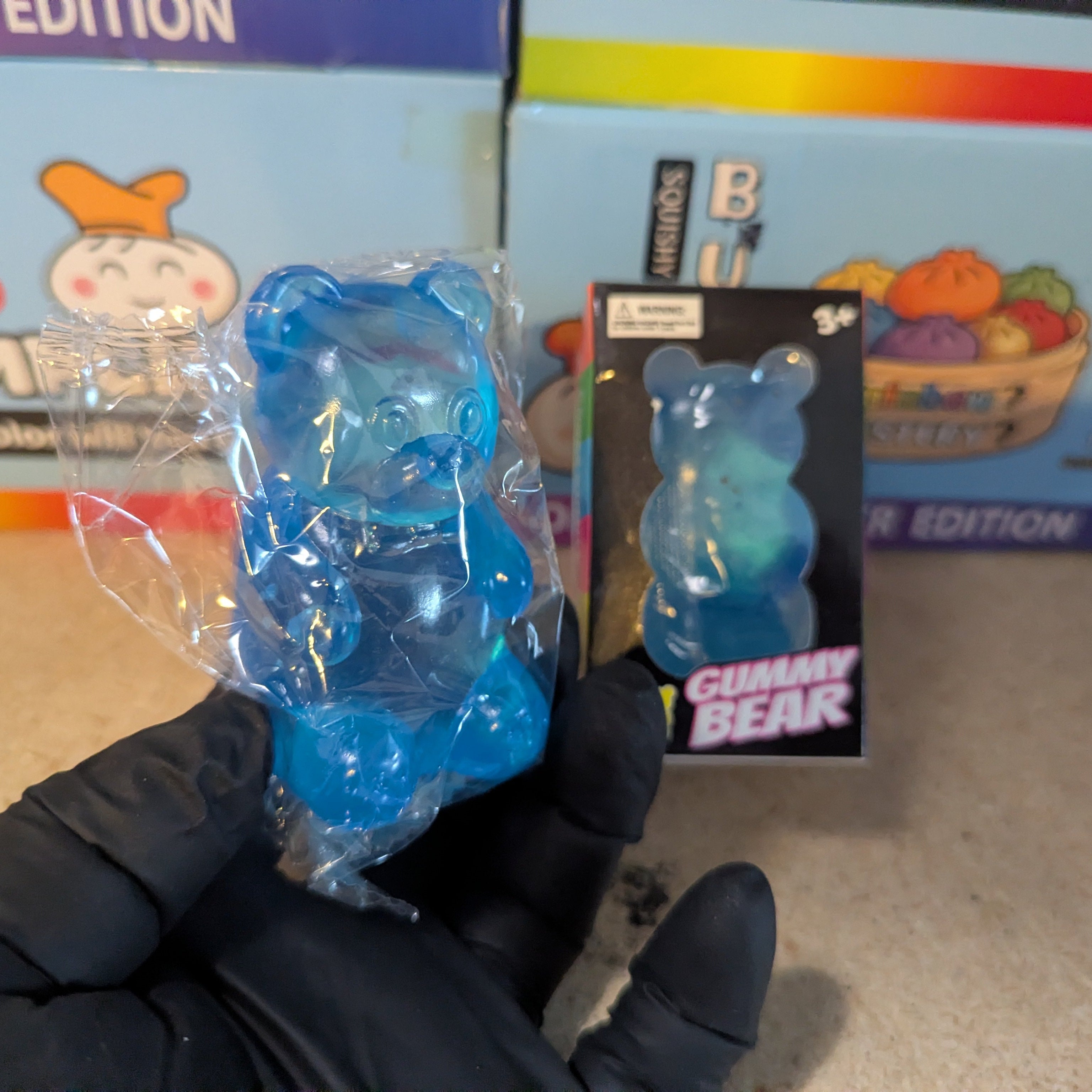 Blue Gummy Bear Squish (Slow-Rising Squish) Secondary image
