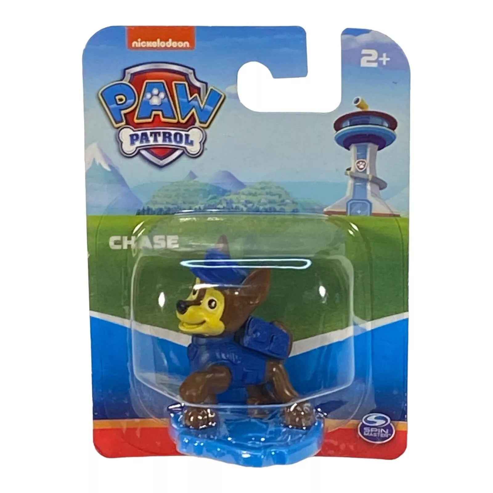 Chase Mini Figure Cake Topper for Paw Patrol Birthday Decoration - Perfect Chase Paw Patrol Theme Party Accessory Main image