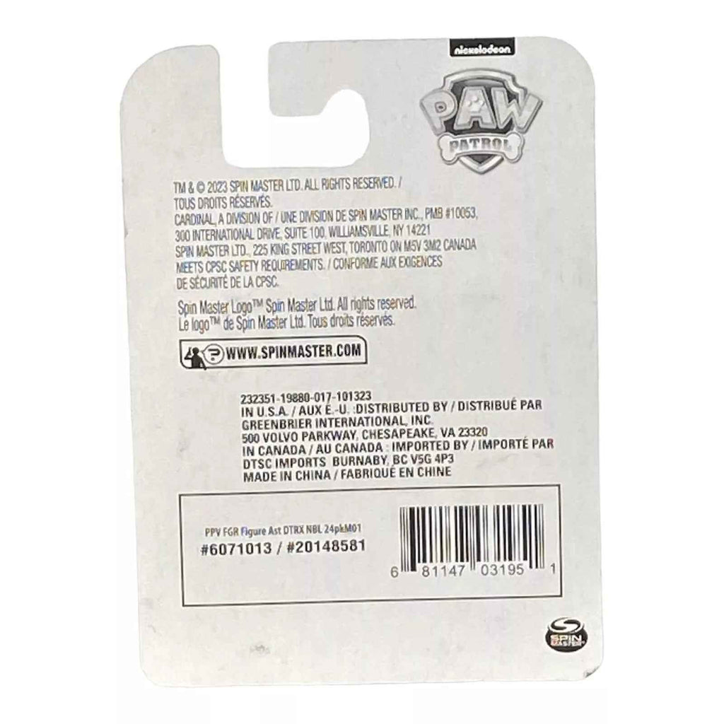 Rubble Paw Patrol Mini Figure Cake Topper