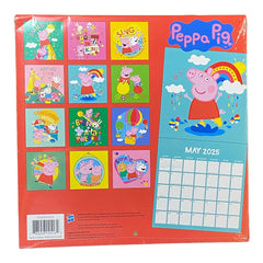 Peppa Pig 2025 16-Month Wall Calendar - Collectors World Toys