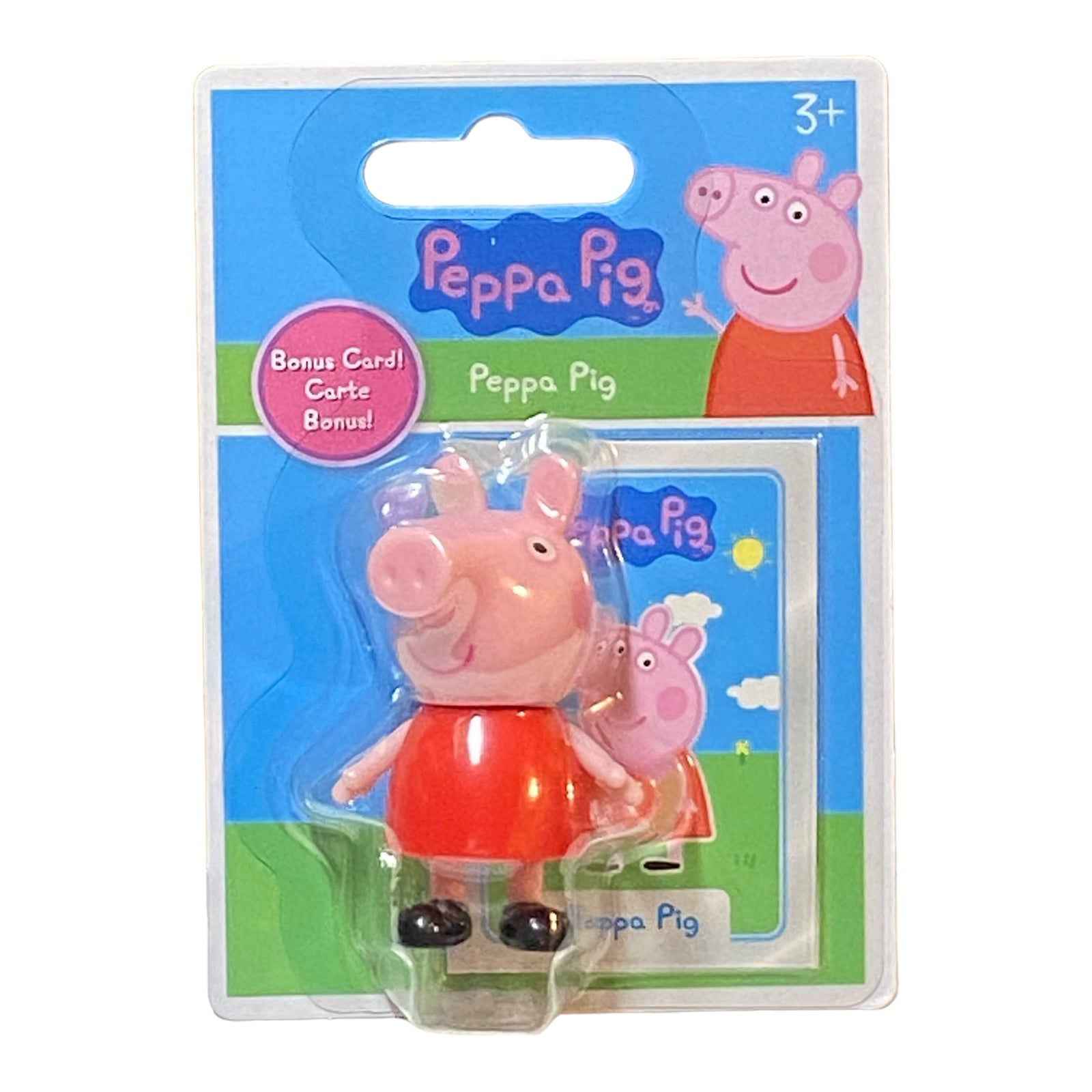Peppa Pig Miniature Figure / Cake Topper with Bonus Card Main image