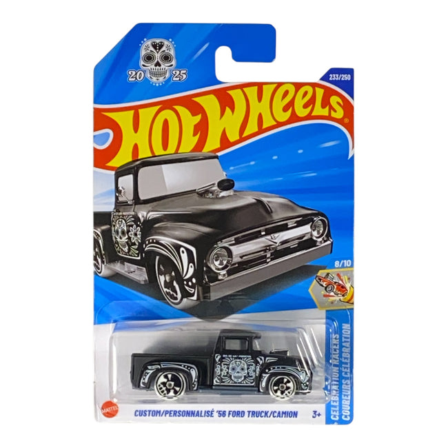 Hot Wheels Custom / Personnalise 56 Ford Truck / Camion - Celebration Racers 8/10 - Collectors World Toys Hover Image