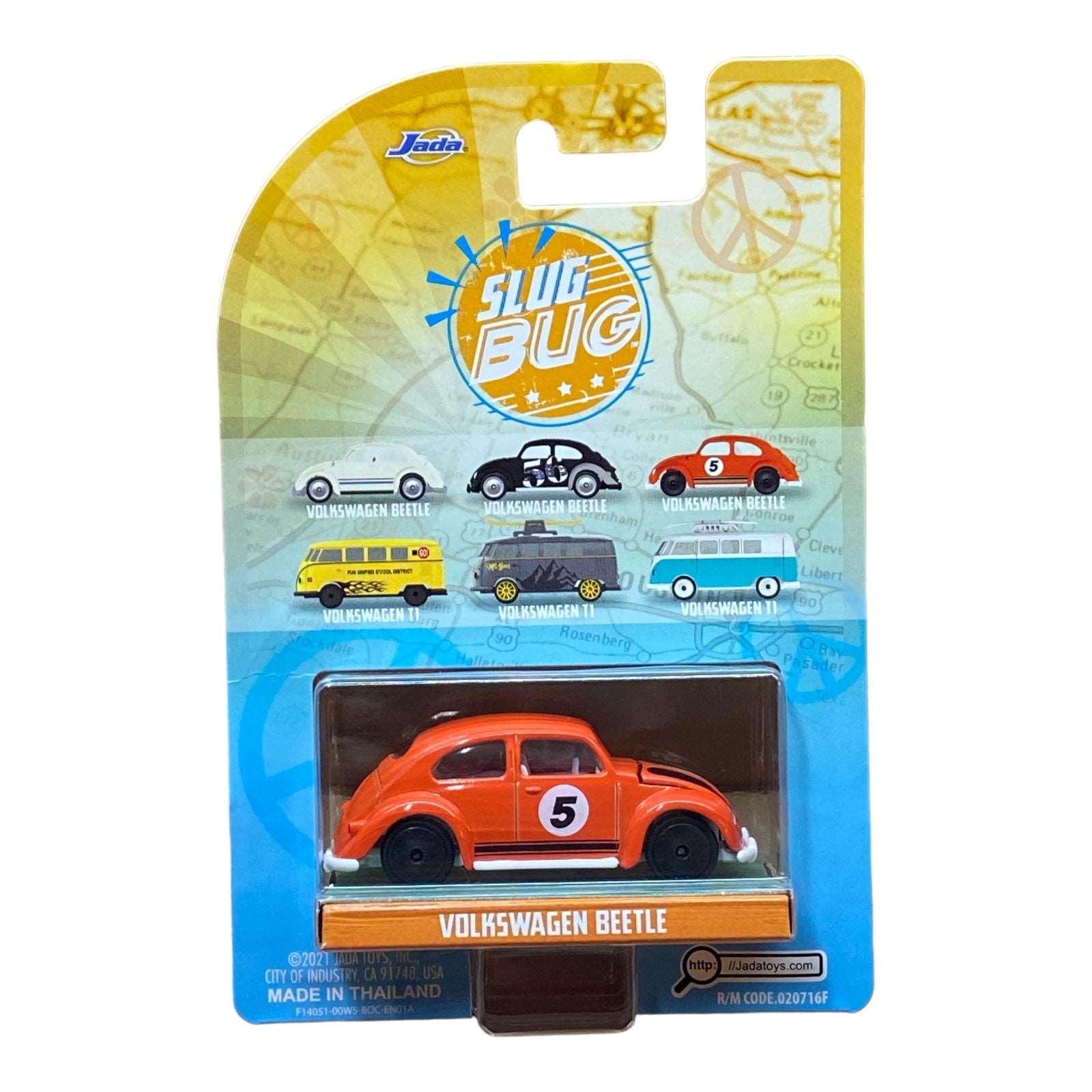 Jada Toys Volkswagen Beetle - Slug Bug / Punch Buggy Collection - Collectors World Toys