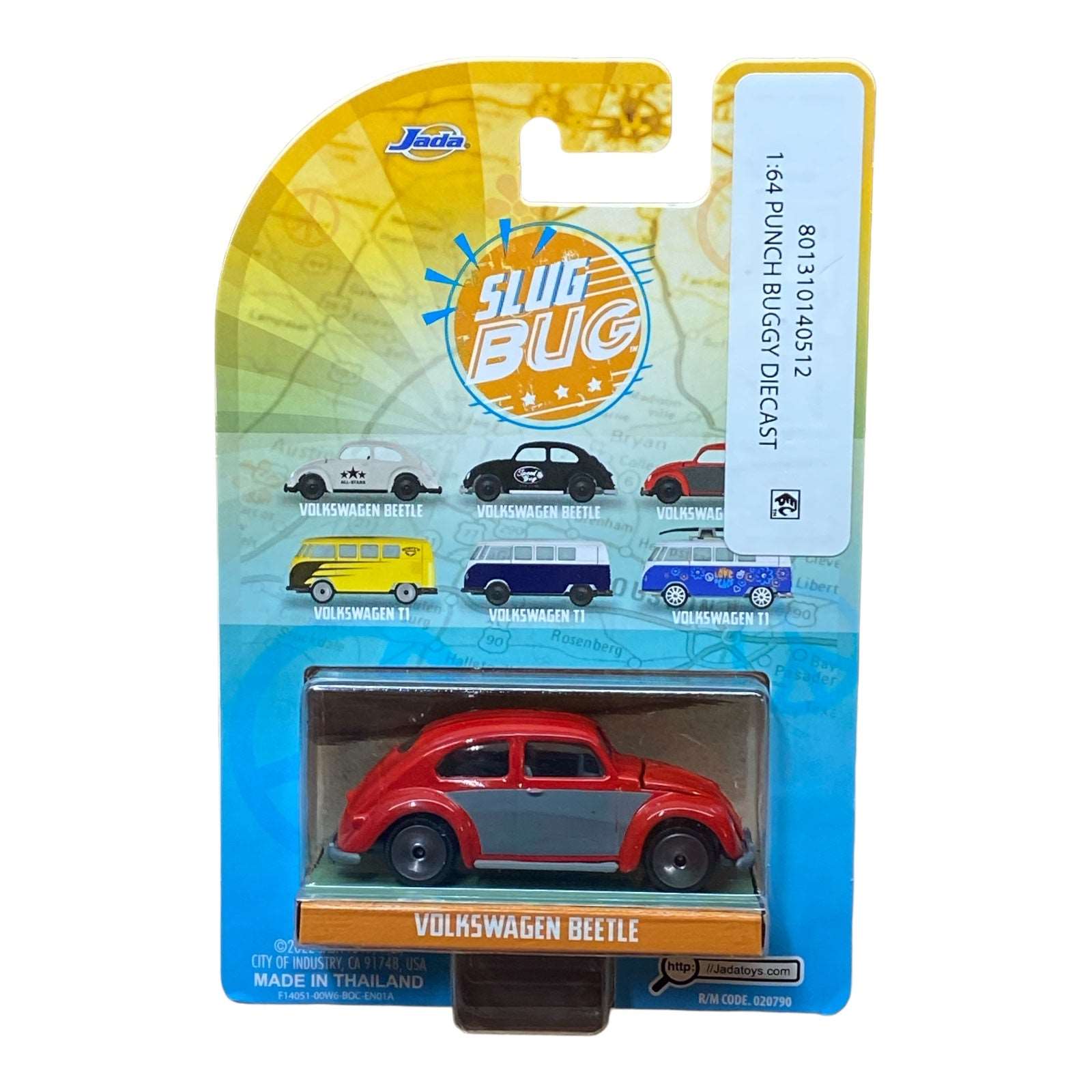 Jada Toys Volkswagen Beetle - Slug Bug / Punch Buggy Collection - Collectors World Toys