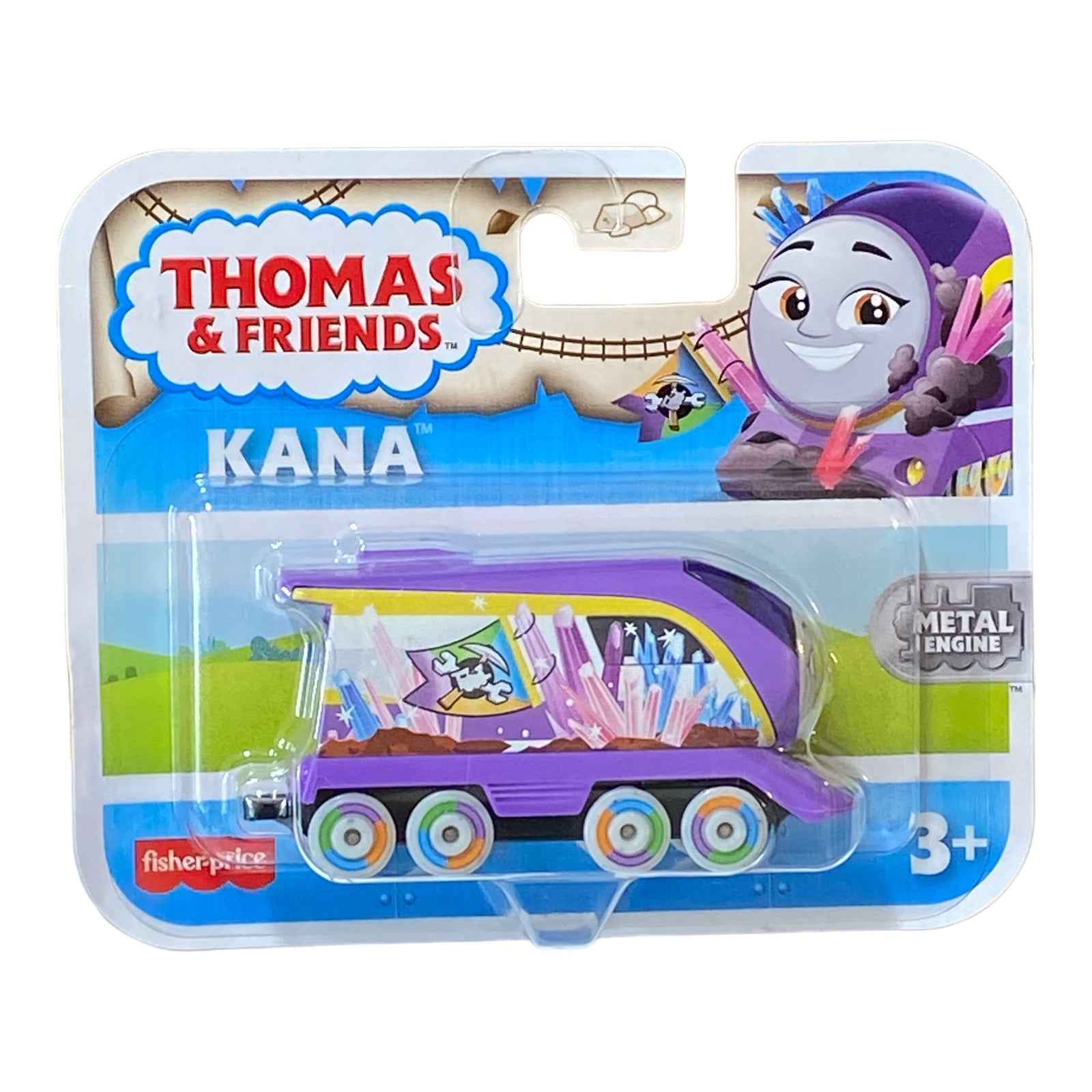 Thomas & Friends Toy Train, Diecast Kana Engine Mystery of Lookout Mountain, Preschool Toy Main image