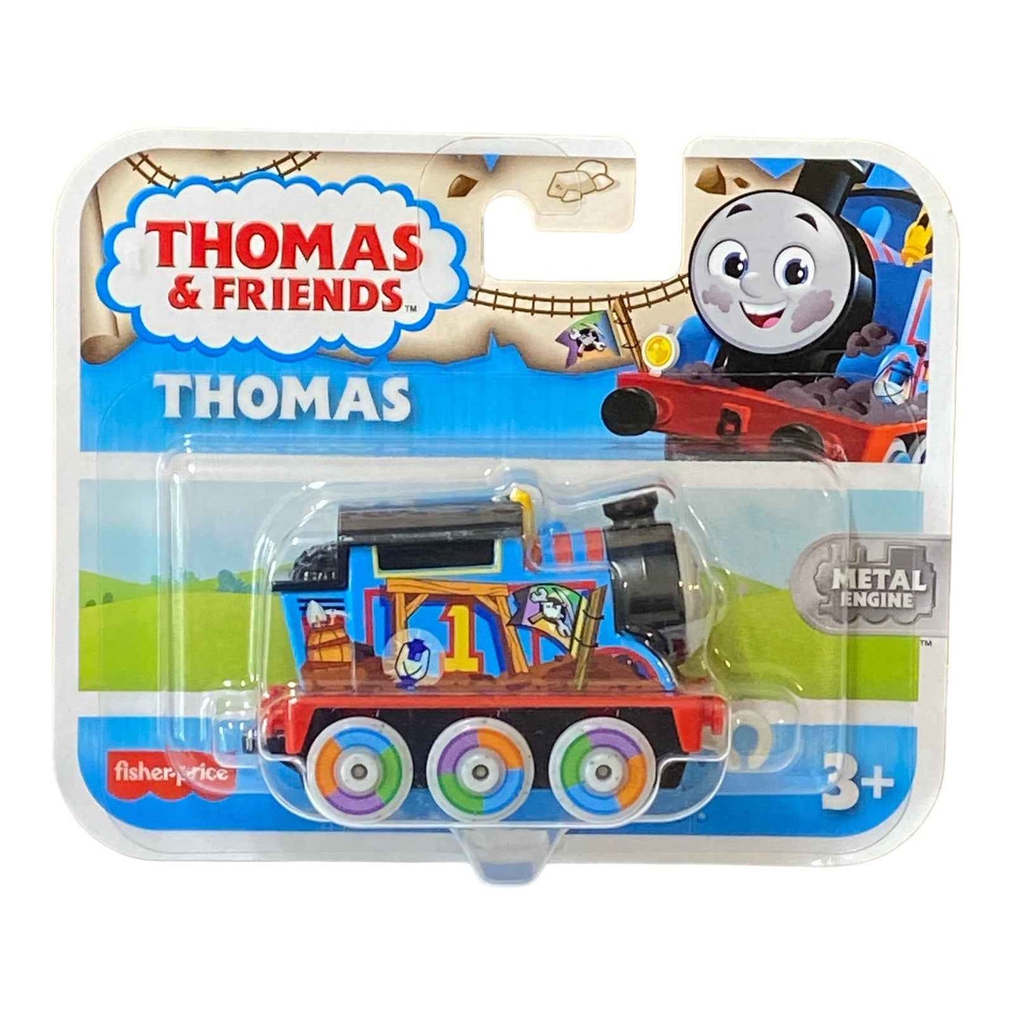 Thomas & Friends Toy Train, Diecast Thomas Engine Mystery of Lookout Mountain, Preschool Toy