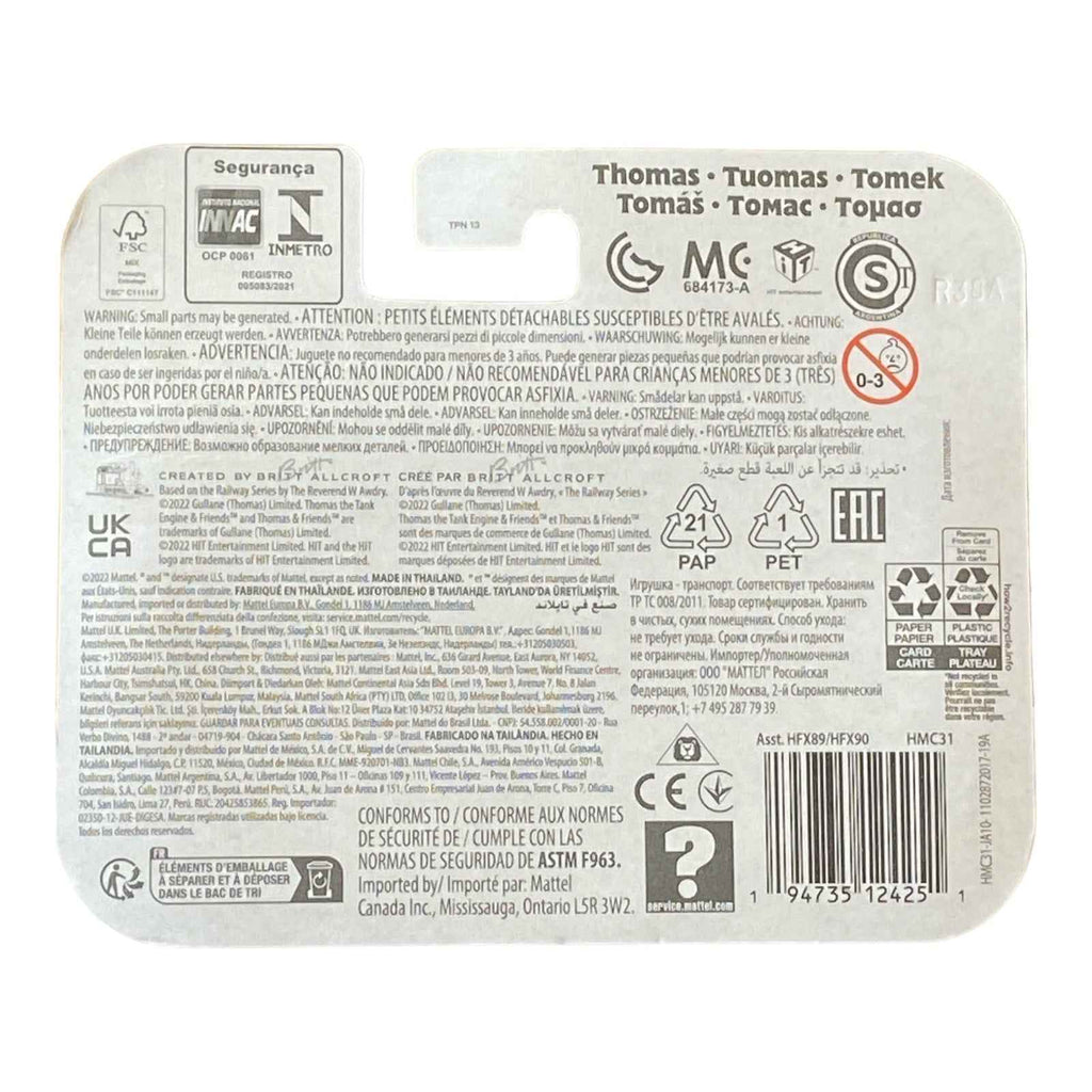 Thomas & Friends Toy Train, Diecast Thomas Engine Mystery of Lookout Mountain, Preschool Toy -