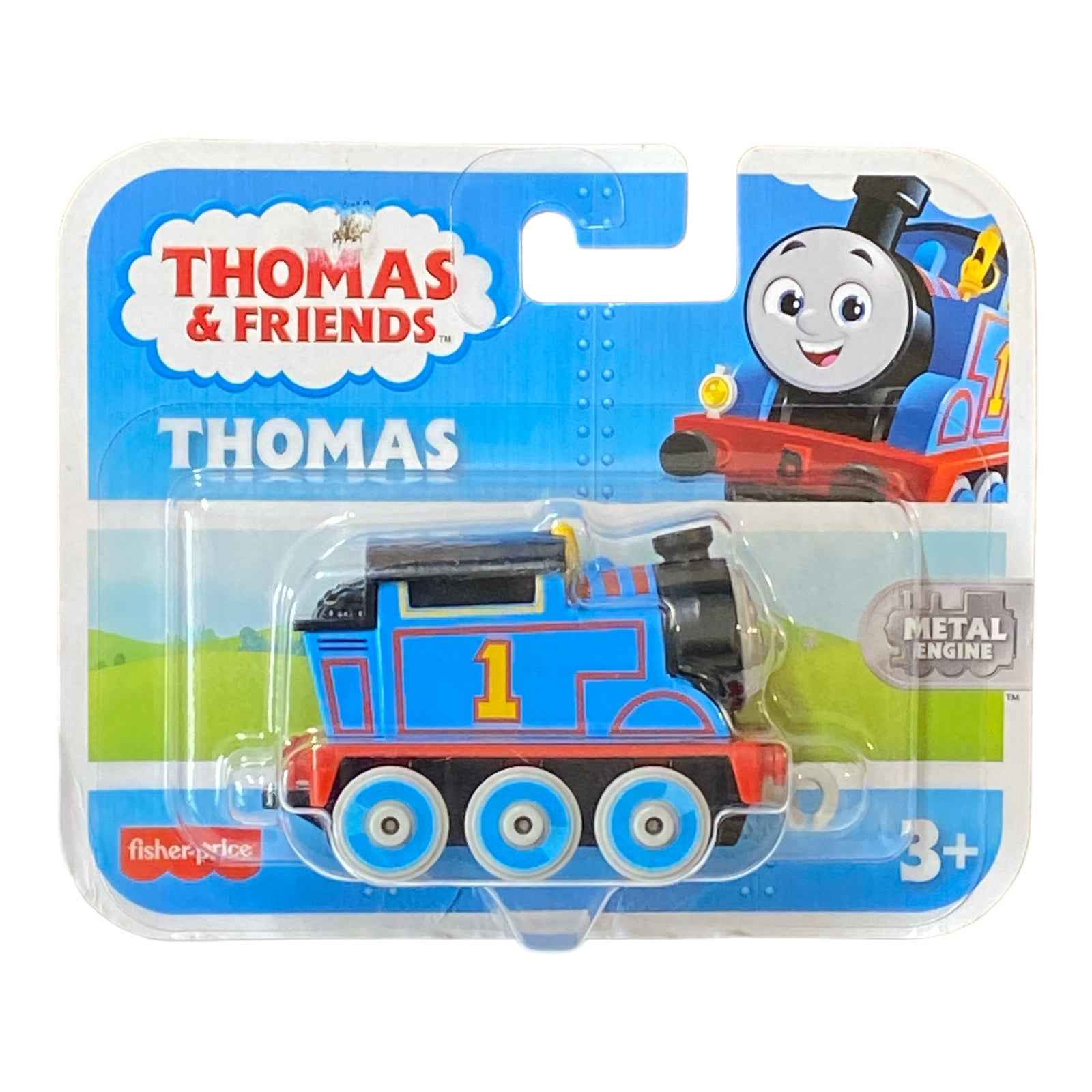 Thomas & Friends Toy Train, Thomas Diecast Metal Engine, Push-Along Vehicle -