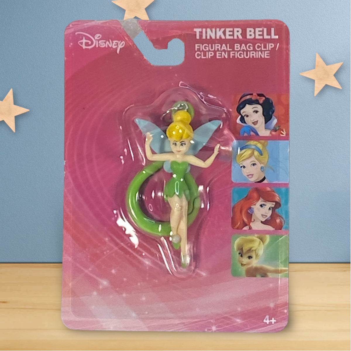 Tinker Bell Figural Bag Clip