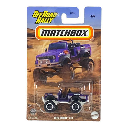 Matchbox 1976 Scout 4x4 - Off Road Rally Series