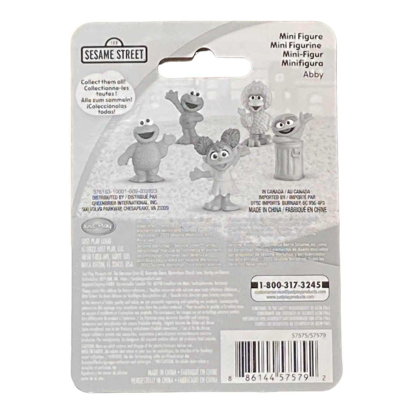 Abby Sesame Street Mini Figure / Cake Topper