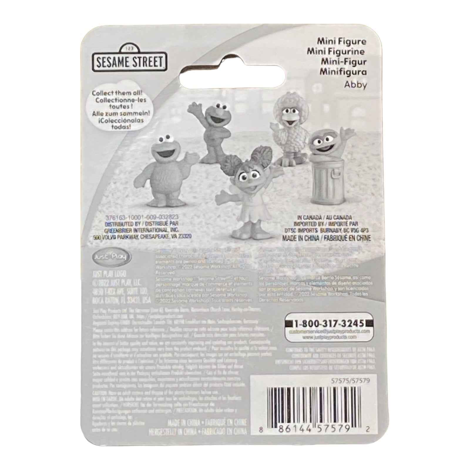 Abby Sesame Street Mini Figure / Cake Topper
