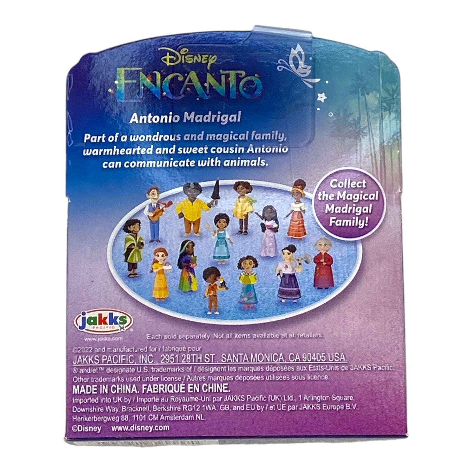 Encanto Disney Small Antonio Madrigal Doll Playset, 2 Pieces