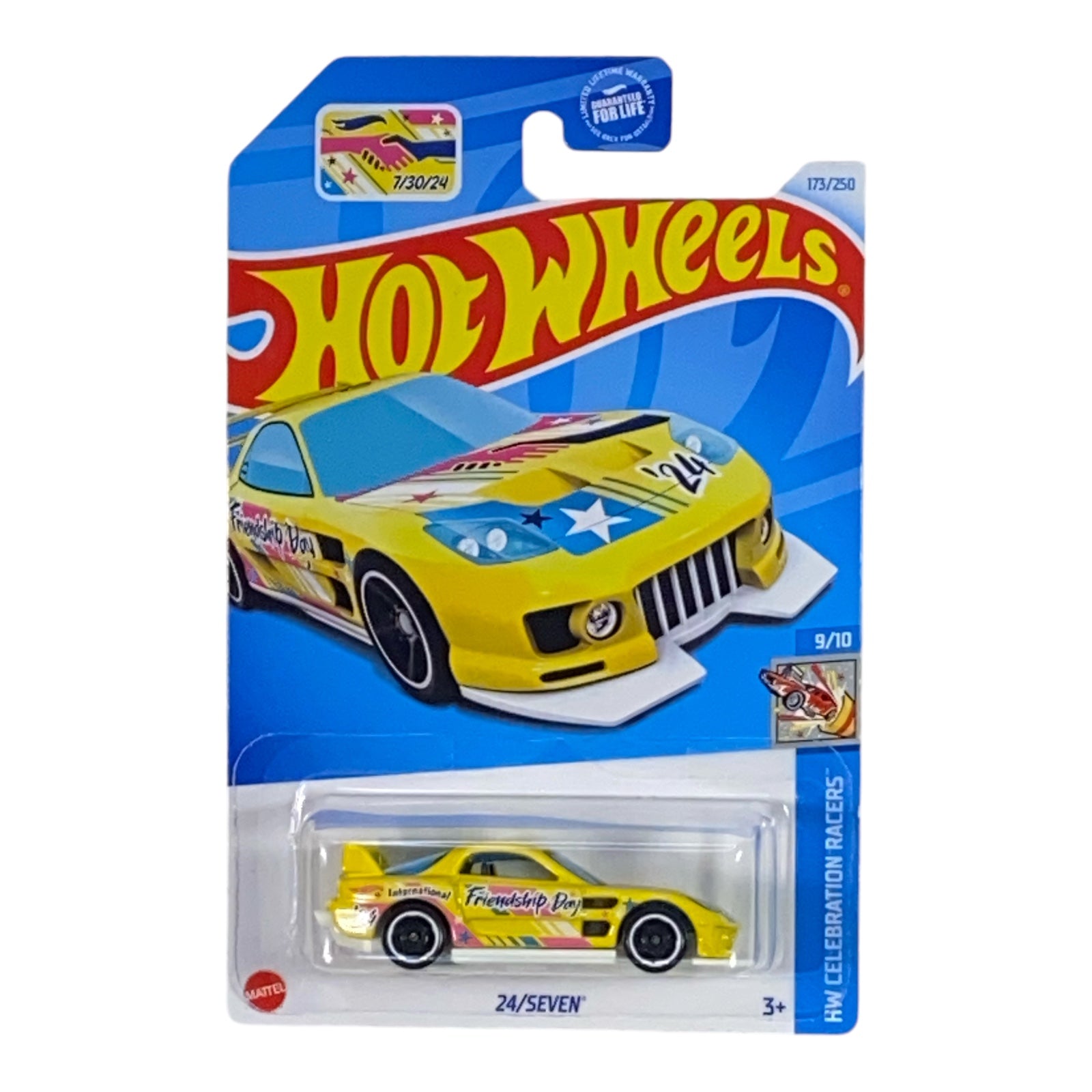 Hot Wheels 24/Seven - Celebration Racers Series 9/10 - Friendship Day