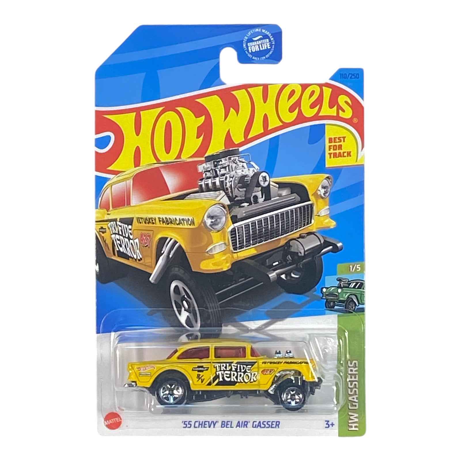 Hot Wheels '55 Chevy Bel Air Gasser - Gassers Series 1/5 Main image