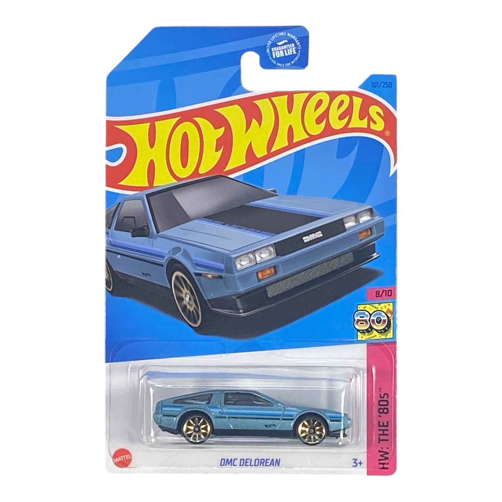 Hot Wheels DMC DeLorean - The 80's Series 8/10 -