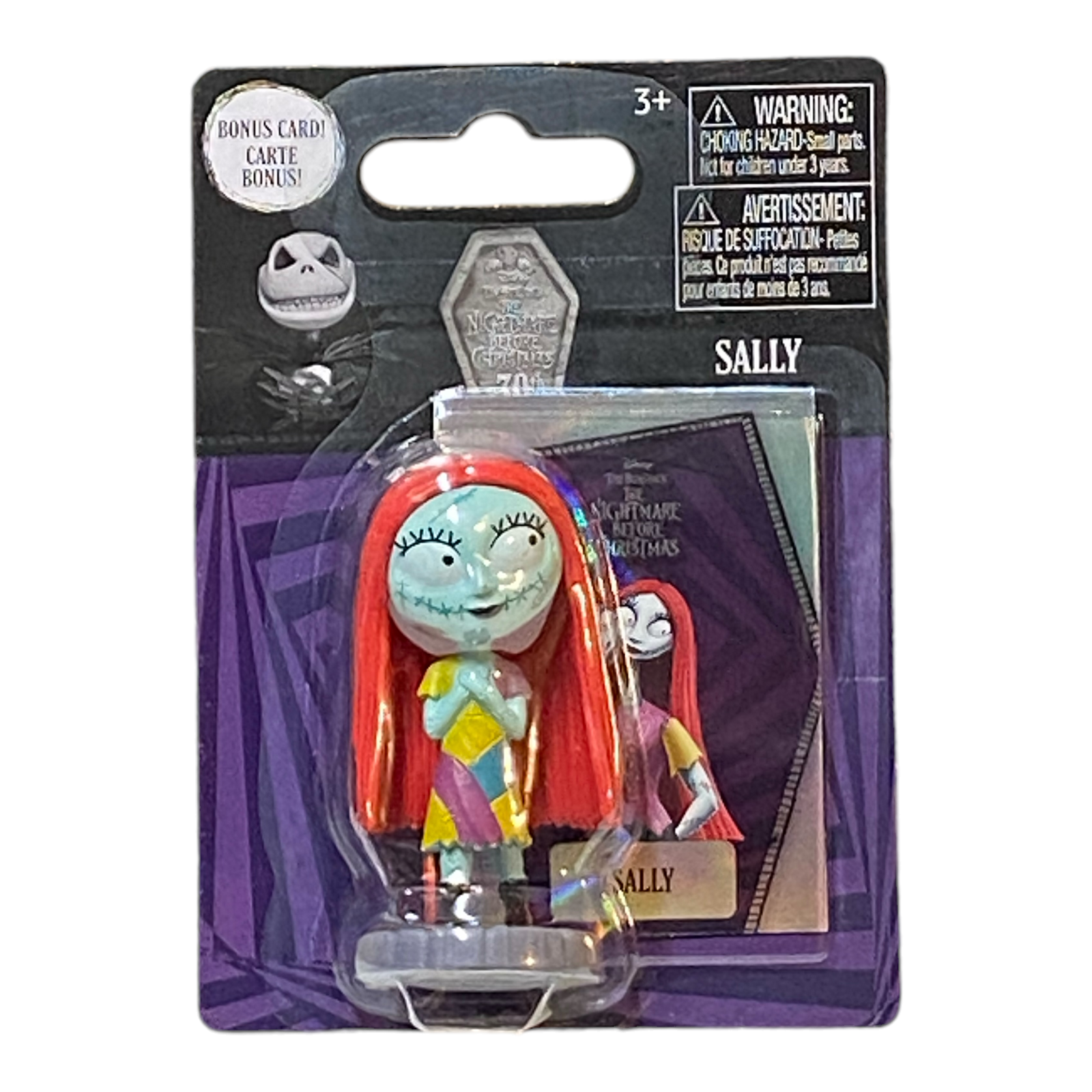 Sally Micro Figure with Bonus Card - Nightmare Before Christmas