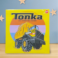 Tonka 2025 16-Month Wall Calendar