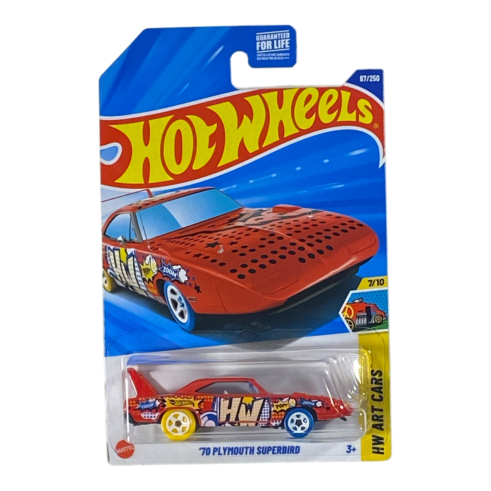 Hot Wheels '70 Plymouth Superbird - HW Art Cars 7/10 Main image