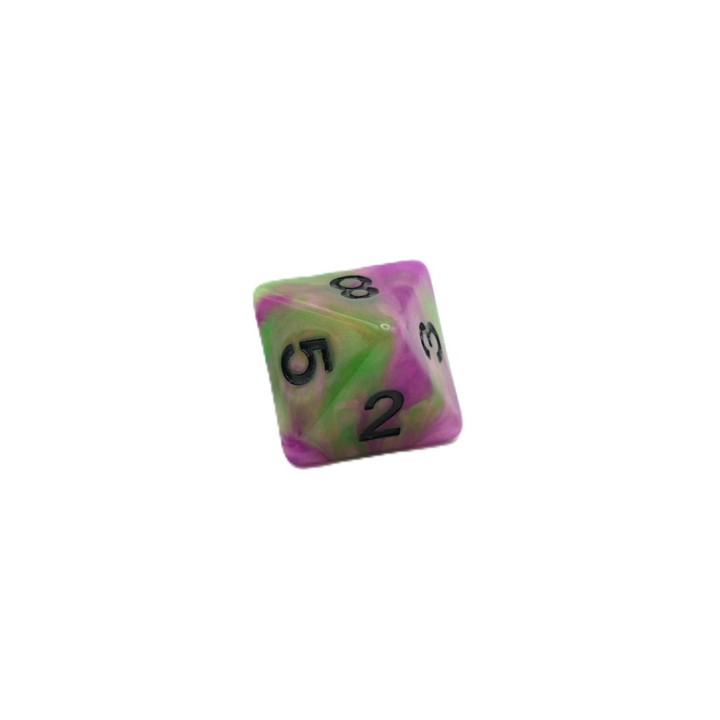 Poison Petals - 7 Piece DnD Dice Set | Acrylic RPG Gaming Dice - Collectors World Toys