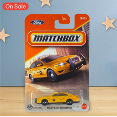 Matchbox Ford Police Interceptor - 2025 Matchbox Series 29/125