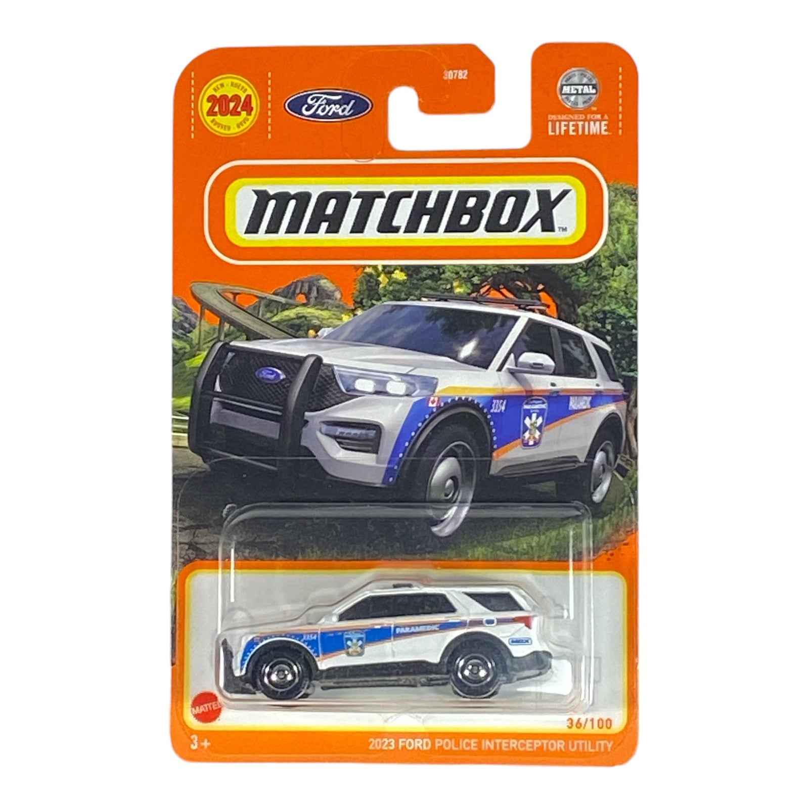 Matchbox 2023 Ford Police Interceptor Utility - Matchbox Series 36/100 Main image