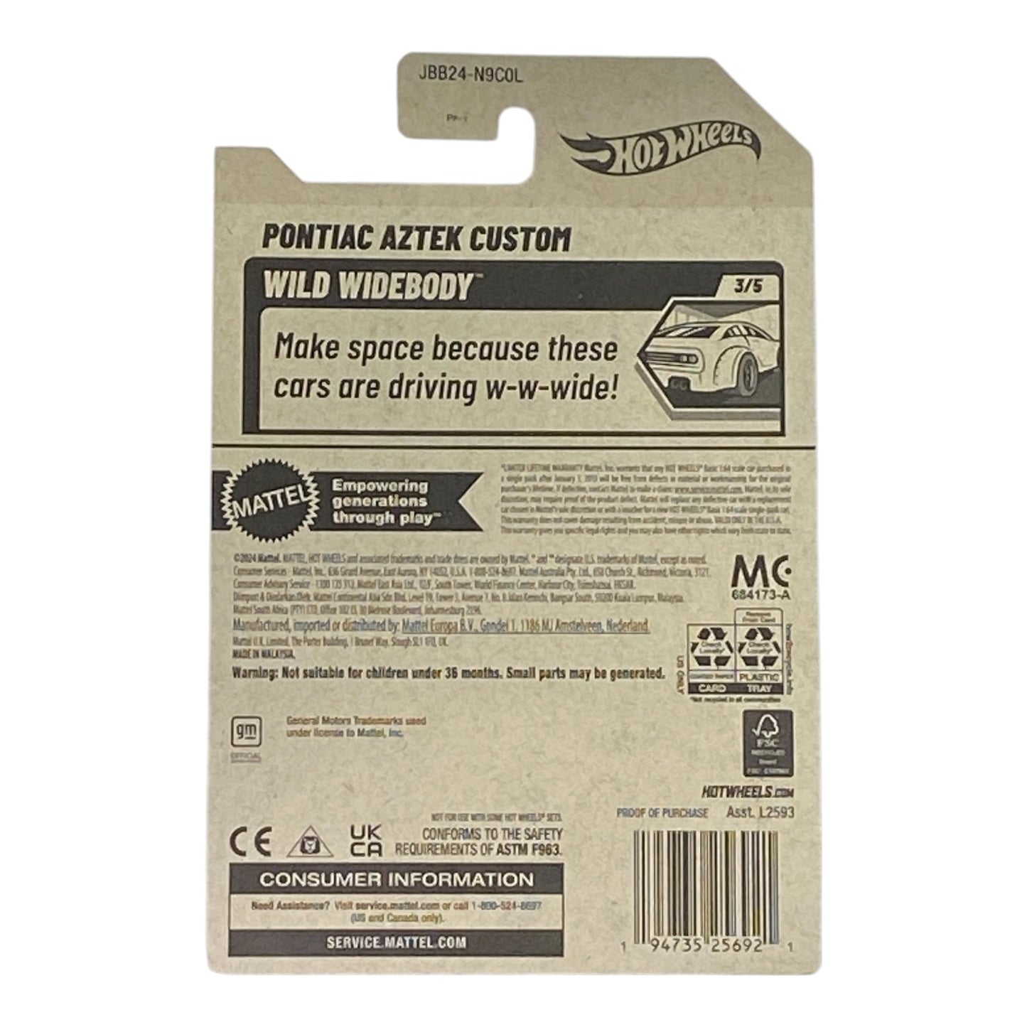 Hot Wheels Pontiac Aztek Custom - Wild Widebody Series 3/5