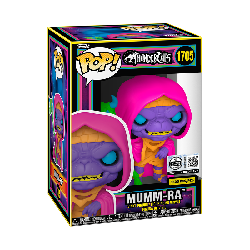 Thundercats Pop! Mumm-Ra (Black Light) with Pop! Protector Main image