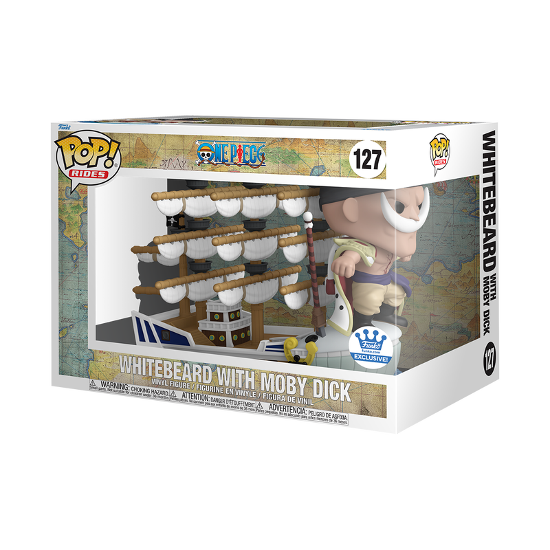 PREORDER (Estimated Arrival FEBRUARY 2025) POP! Animation: One Piece - Deluxe Whitebeard with Moby Dick Funko Shop Exclusive Main image