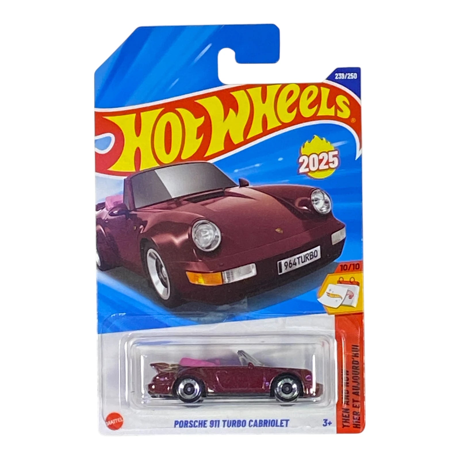 Hot Wheels Porsche 911 Turbo Cabriolet - Then and Now Series 10/10 Main image
