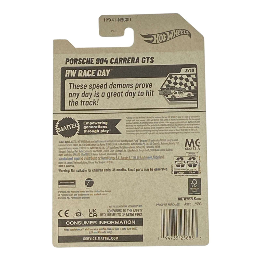 Hot Wheels Porsche 904 Carrera GTS - HW Race Day Series 3/10