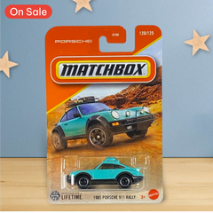 Matchbox 1985 Porsche 911 Rally - 2025 Matchbox Series 120/125