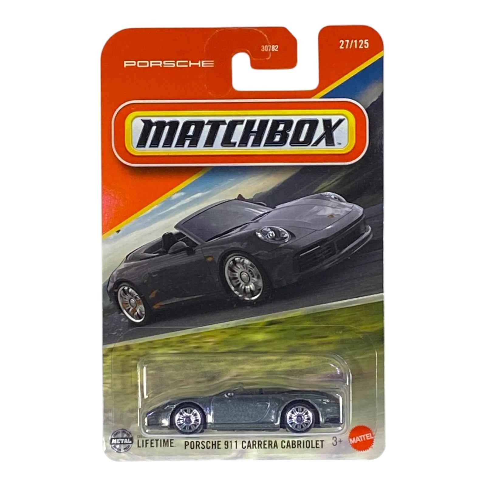 Matchbox Porsche 911 Carrera Cabriolet -2025 Matchbox Series 27/125 Main image