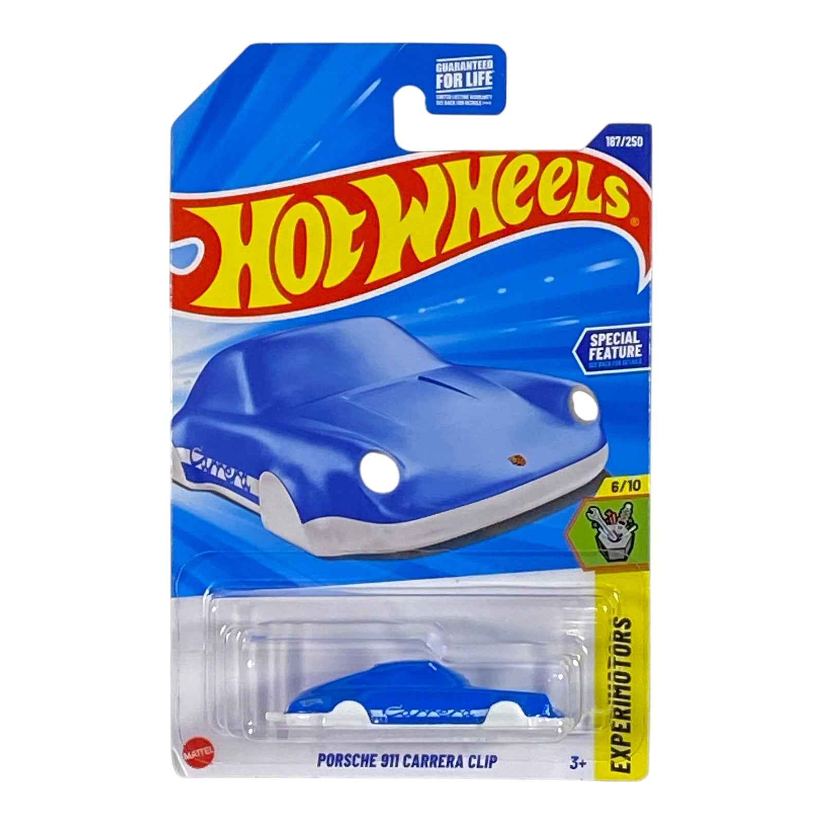 Hot Wheels Porsche 911 Carrera Clip - Experimotors Series 6/10 Main image