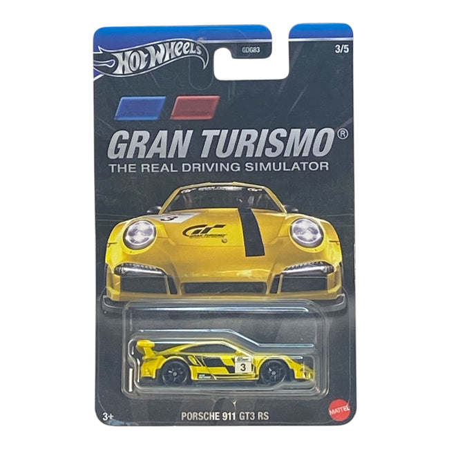 Hot Wheels Porsche 911 GT3 RS - Gran Turismo 3/5 - Hover Image