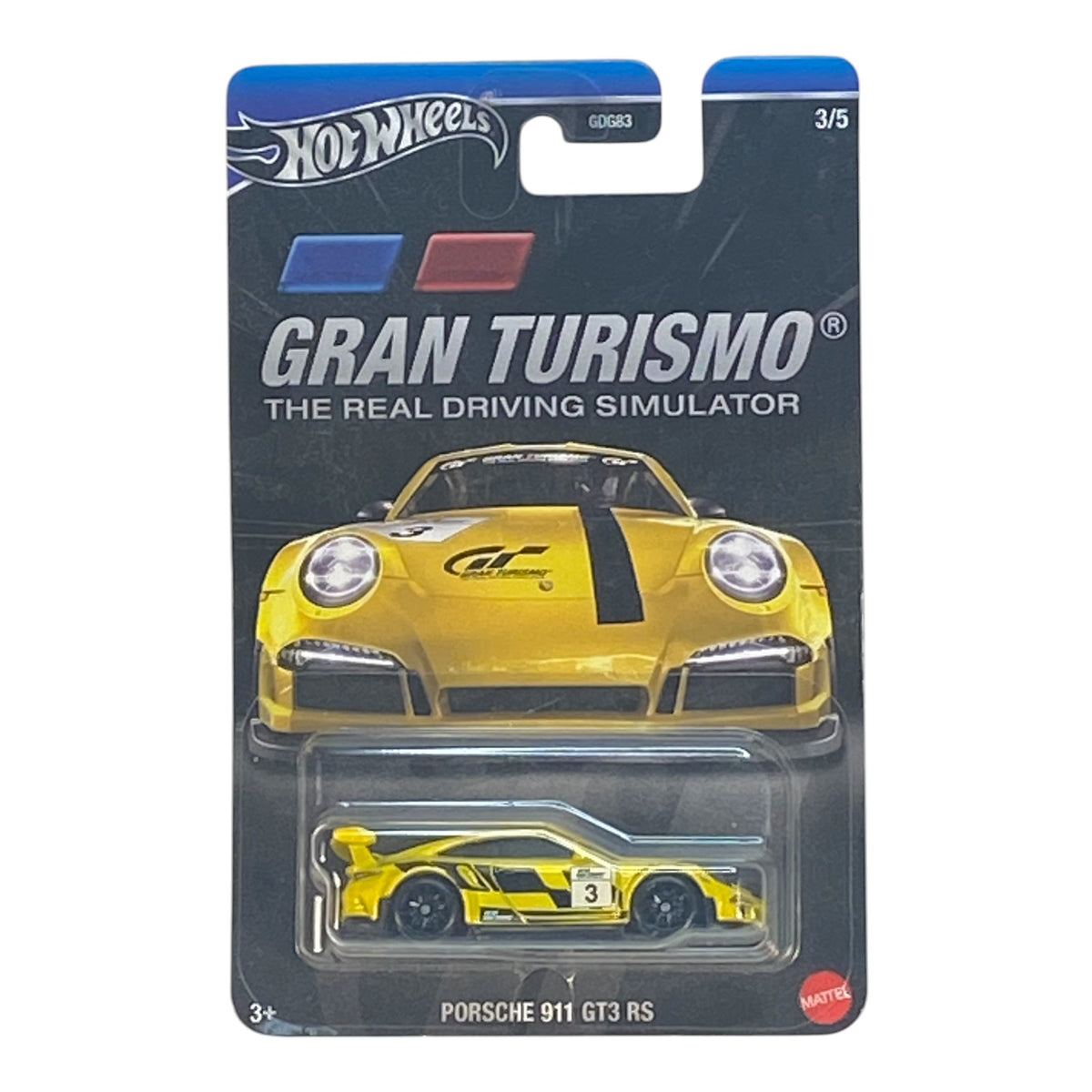 Hot Wheels Porsche 911 GT3 RS - Gran Turismo 3/5 - Collectors World Toys