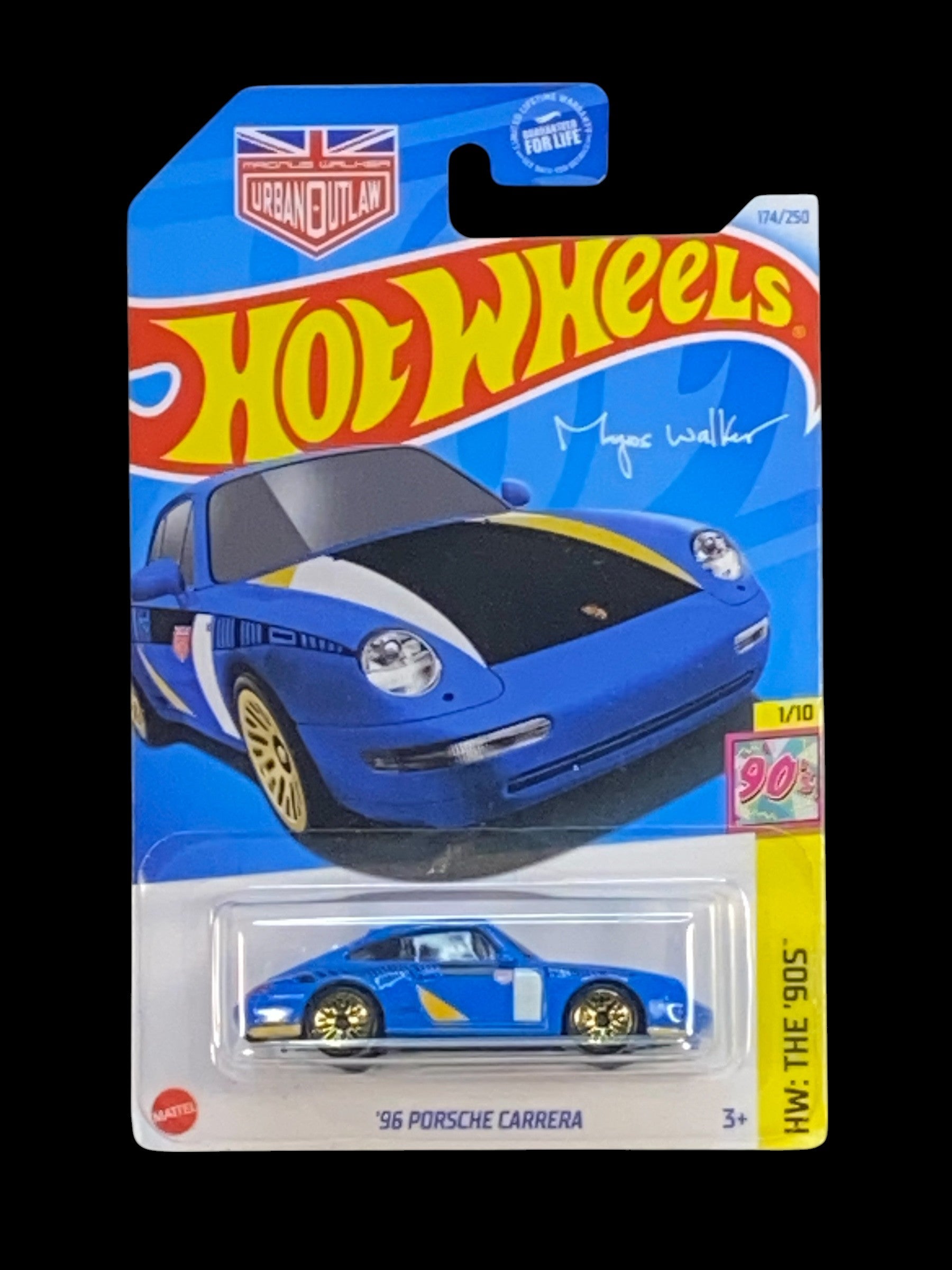 Hot Wheels '96 Porsche Carrera - The '90s Series 1/10